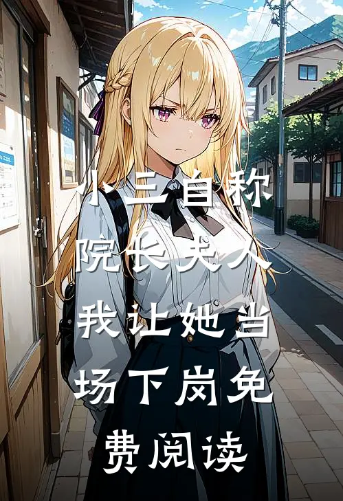 小三自称院长夫人,我让她当场下岗免费阅读全文