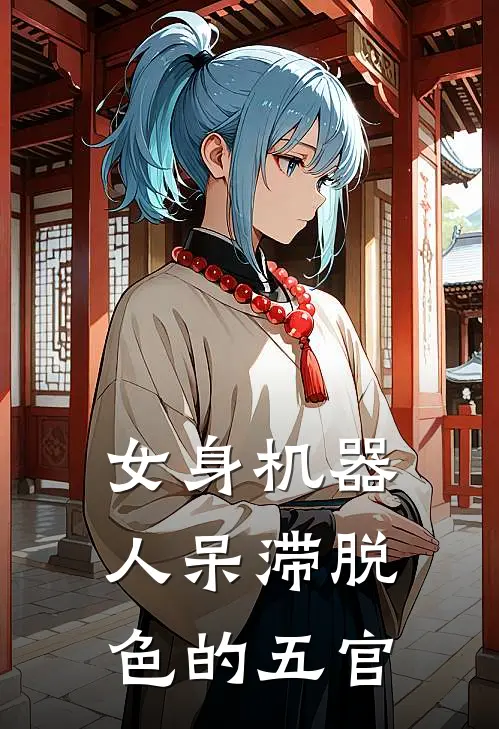 女身机器人呆滞脱色的五官