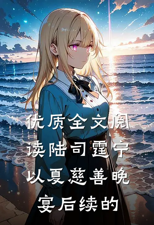 优质全文阅读陆司霆宁以夏慈善晚宴后续的