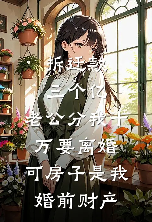 拆迁款三个亿，老公分我十万要离婚。可房子是我婚前财产