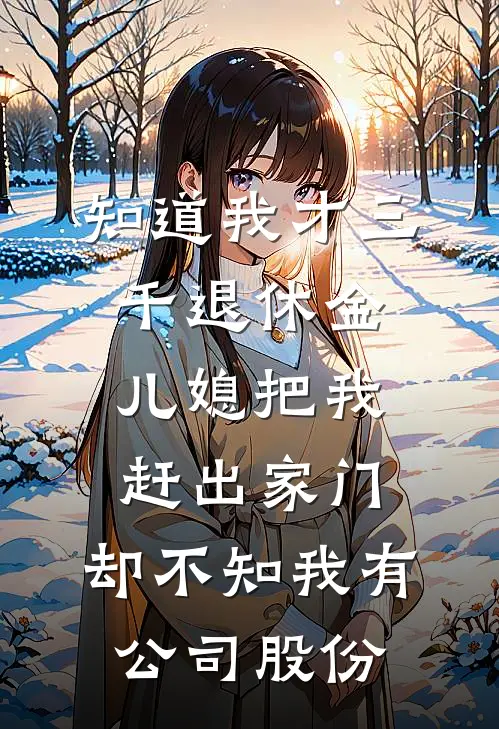 知道我才三千退休金儿媳把我赶出家门，却不知我有公司股份