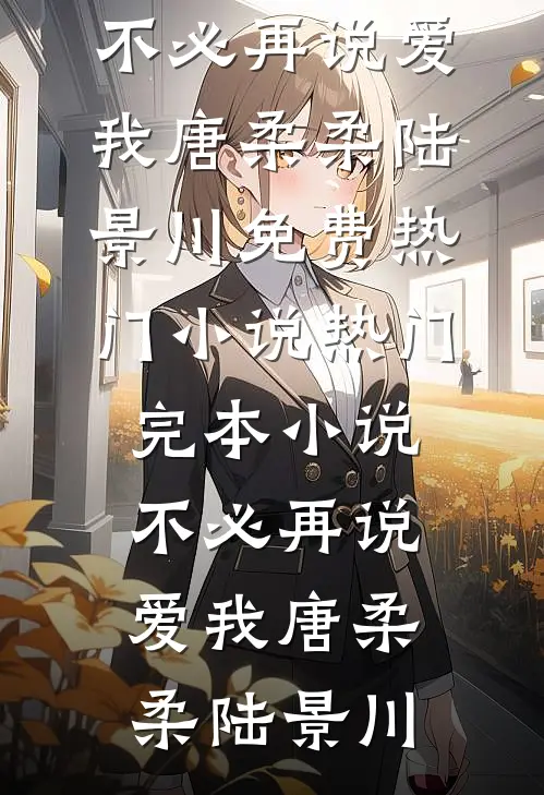 不必再说爱我(唐柔柔陆景川)免费热门小说_热门完本小说不必再说爱我唐柔柔陆景川