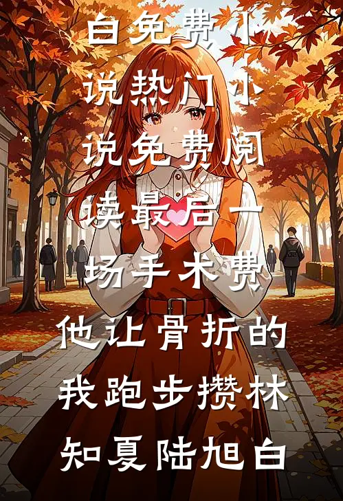 最后一场手术费，他让骨折的我跑步攒林知夏陆旭白免费小说_热门小说免费阅读最后一场手术费，他让骨折的我跑步攒林知夏陆旭白