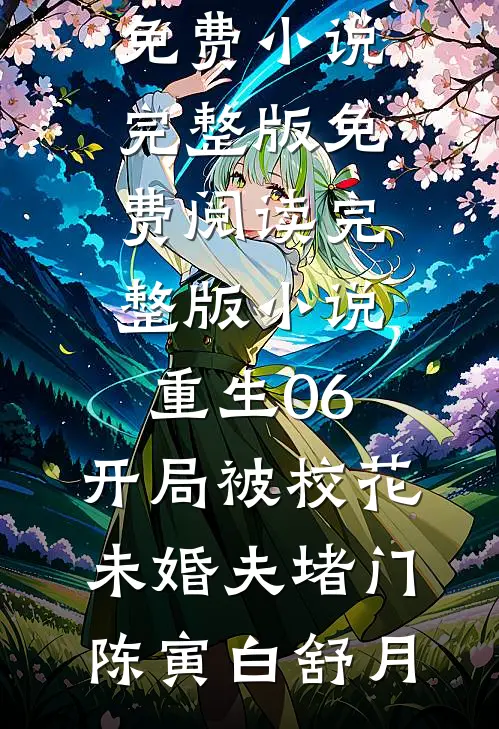 重生06，开局被校花未婚夫堵门(陈寅白舒月)免费小说完整版_免费阅读完整版小说重生06，开局被校花未婚夫堵门陈寅白舒月