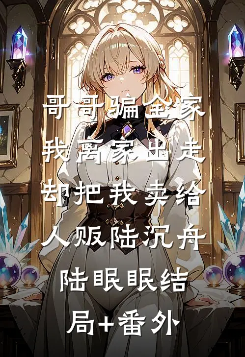 哥哥骗全家我离家出走，却把我卖给人贩陆沉舟陆眠眠结局+番外
