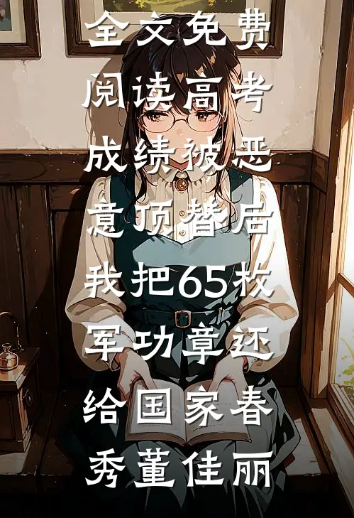 高考成绩被恶意顶替后，我把65枚军功章还给国家(春秀董佳丽)最新完结小说_无弹窗全文免费阅读高考成绩被恶意顶替后，我把65枚军功章还给国家春秀董佳丽