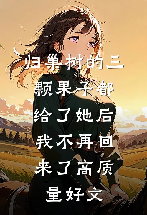 归巢树的三颗果子都给了她后，我不再回来了高质量好文