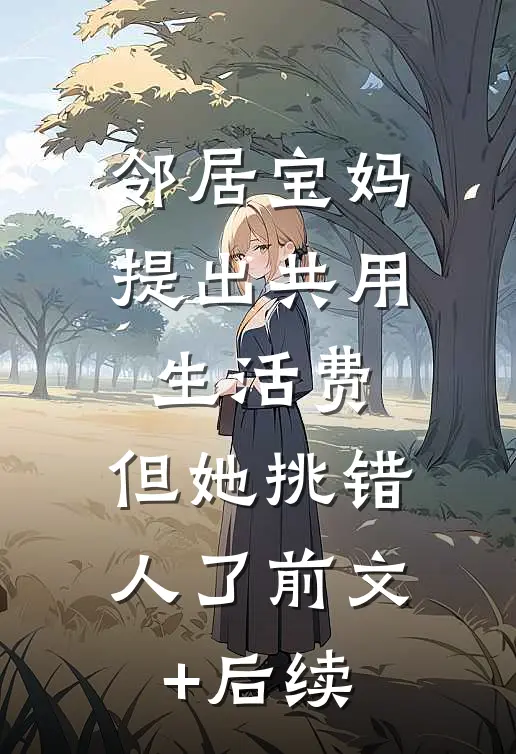 邻居宝妈提出共用生活费，但她挑错人了前文+后续