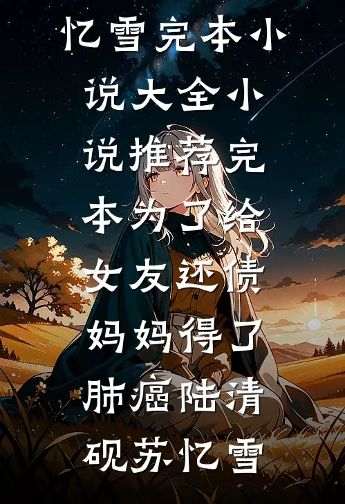 为了给女友还债，妈妈得了肺癌(陆清砚苏忆雪)完本小说大全_小说推荐完本为了给女友还债，妈妈得了肺癌(陆清砚苏忆雪)