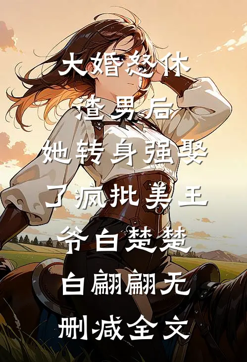 大婚怒休渣男后，她转身强娶了疯批美王爷白楚楚白翩翩无删减全文