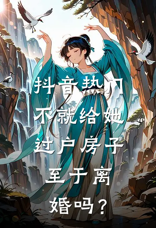 抖音热门不就给她过户房子，至于离婚吗？
