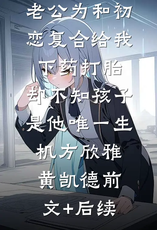 老公为和初恋复合给我下药打胎，却不知孩子是他唯一生机方欣雅黄凯德前文+后续