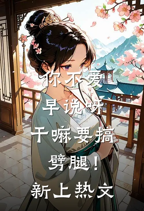 你不爱早说呀，干嘛要搞劈腿！新上热文
