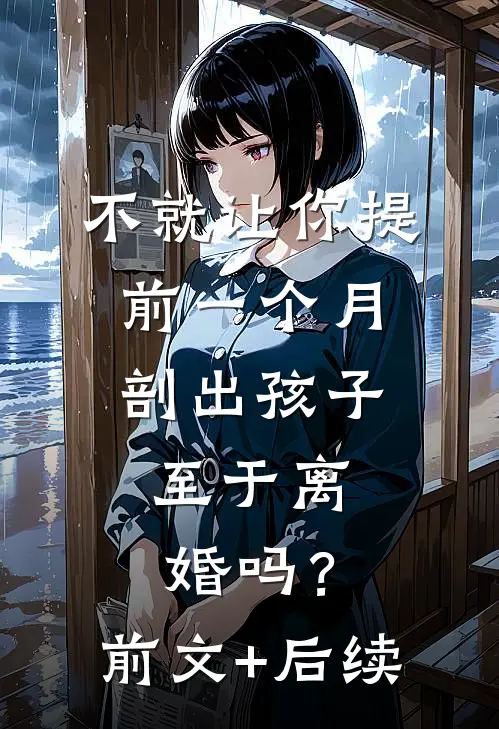 不就让你提前一个月剖出孩子，至于离婚吗？前文+后续
