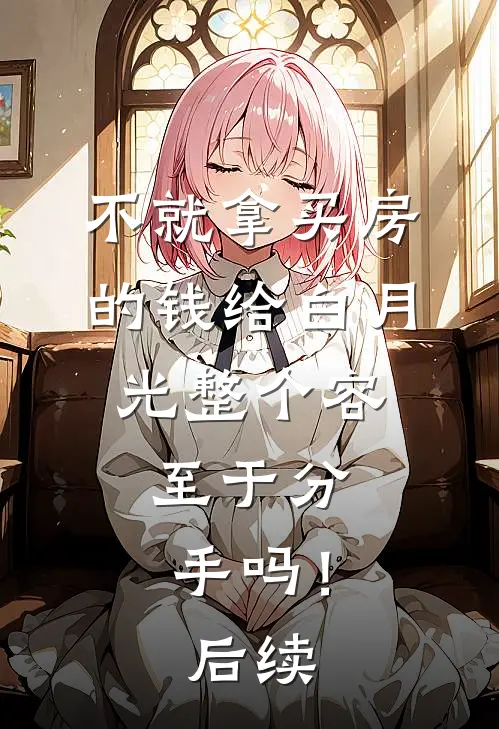 不就拿买房的钱给白月光整个容，至于分手吗！后续