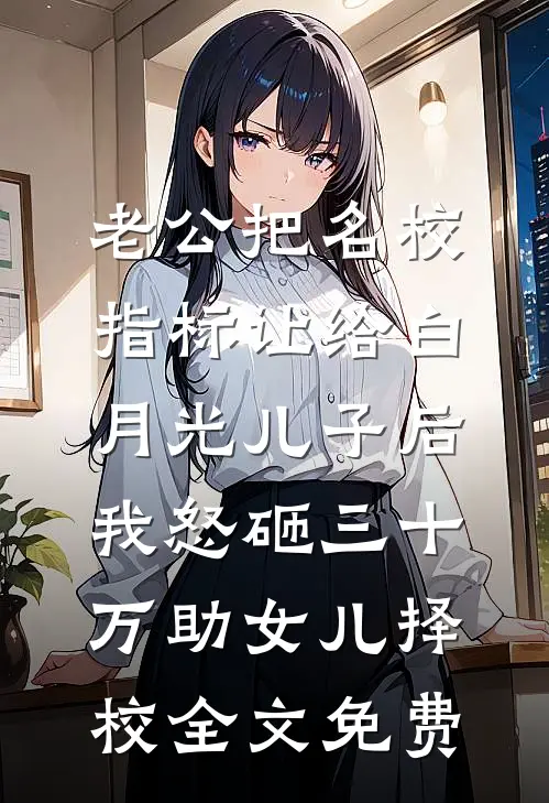 老公把名校指标让给白月光儿子后，我怒砸三十万助女儿择校全文免费